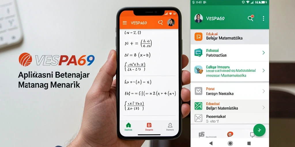 Antarmuka VESPA69 yang interaktif dan mudah digunakan.