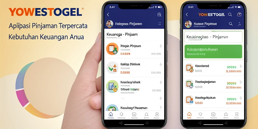 Tampilan antarmuka YOWESTOGEL yang user-friendly untuk pengajuan Pinjaman.