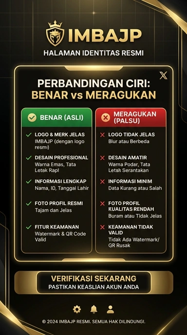 Kanal Resmi ImbaJP: Unduh APK Aman